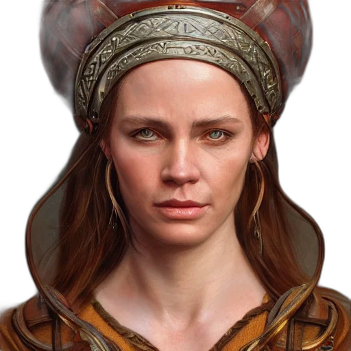 face, crown, hat, staff transparent PNG cut-out