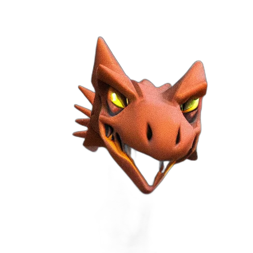 dragon, creature, mask, animal transparent PNG cut-out