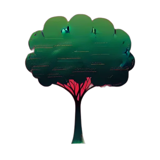 tree, crown, creature, umbrella transparent PNG cut-out
