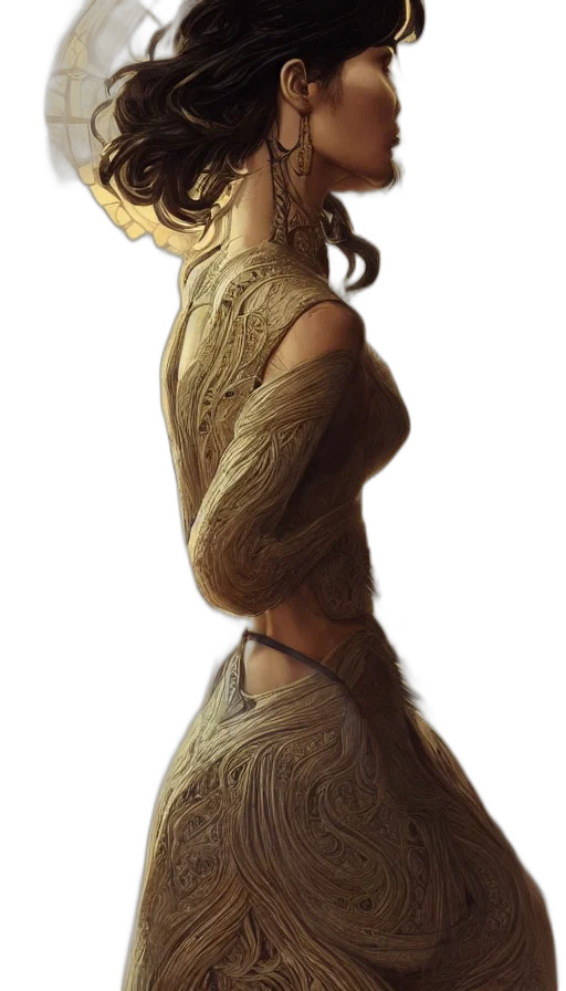 dress, mask, creature, face transparent PNG cut-out