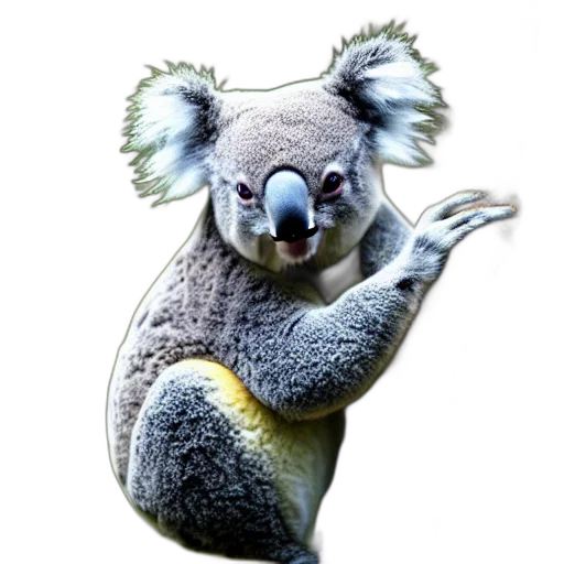 animal, creature, staff, hat transparent PNG cut-out