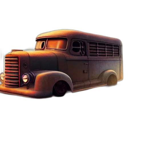 car, weapon, animal, concept art transparent PNG cut-out