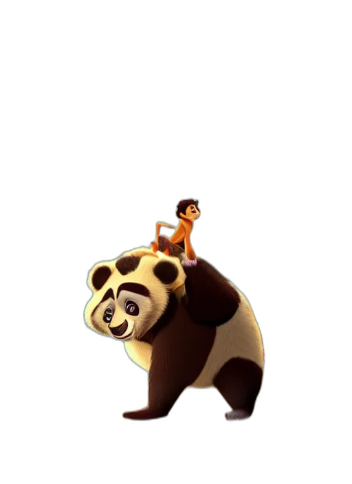 animal, concept art, 3d render, cartoon transparent PNG cut-out