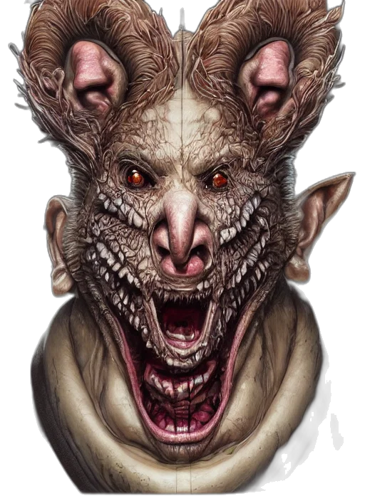 creature, face, animal, mask transparent PNG cut-out