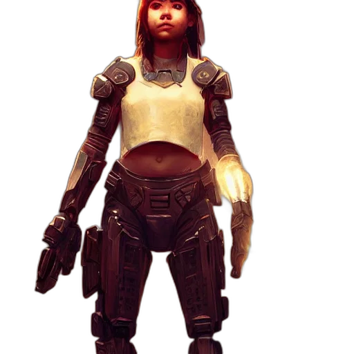 robot, weapon, staff, concept art transparent PNG cut-out