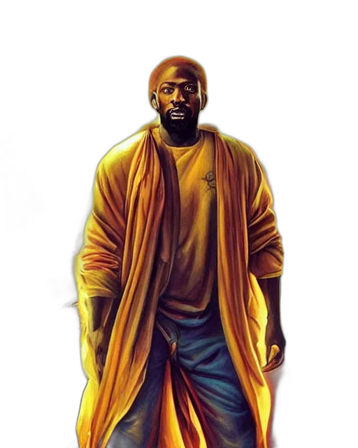 jacket, staff, face, concept art transparent PNG cut-out