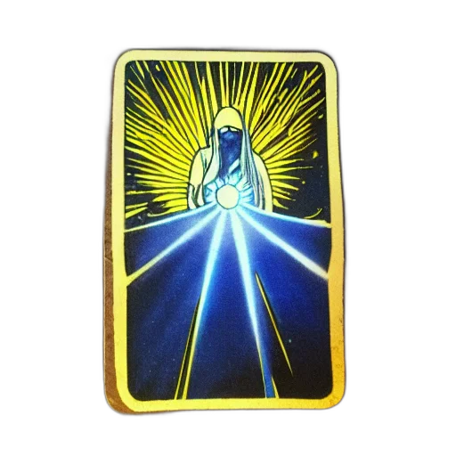 tarot, card, sun, highly transparent PNG cut-out
