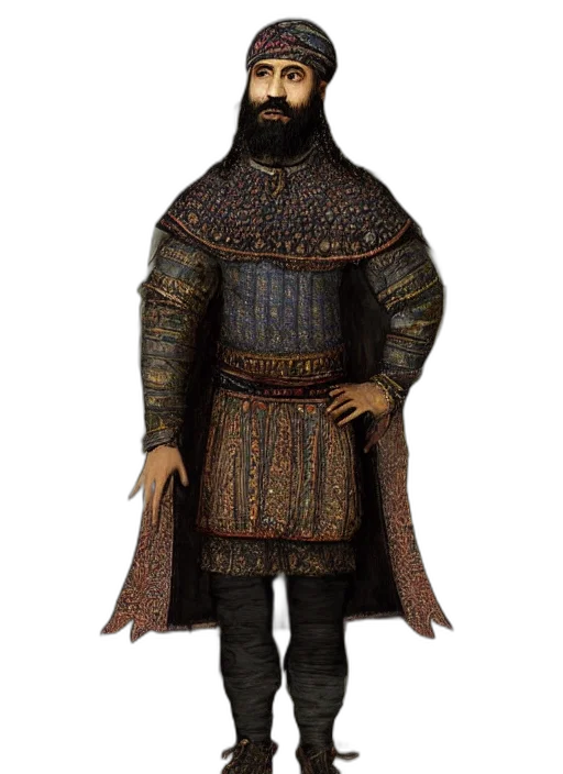 staff, sword, mask, jacket transparent PNG cut-out
