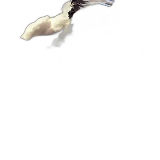 hair, animal, creature, dragon transparent PNG cut-out