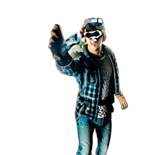 jacket, robot, mask, animal transparent PNG cut-out