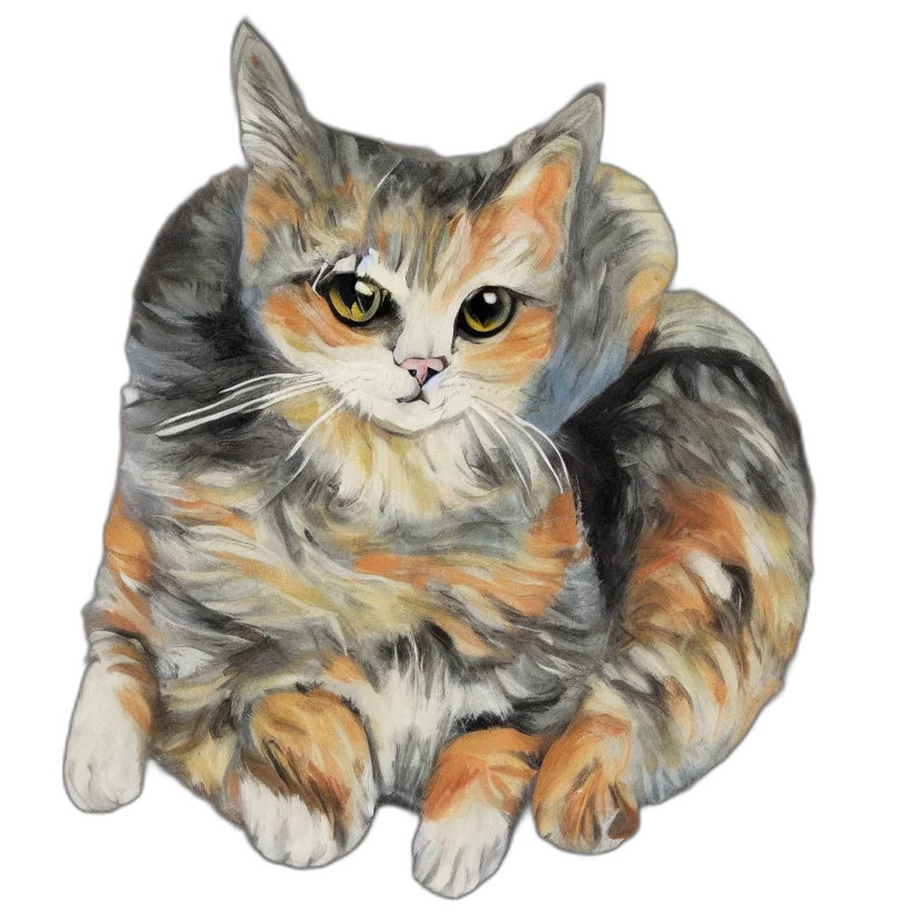 animal, creature, watercolor, photorealistic transparent PNG cut-out
