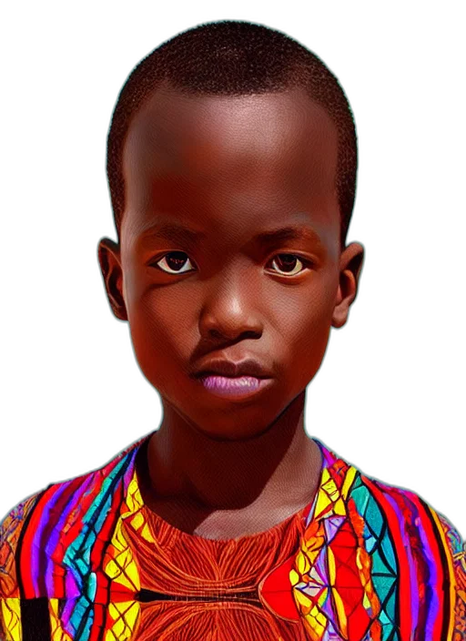 face, animal, photorealistic, oil painting transparent PNG cut-out