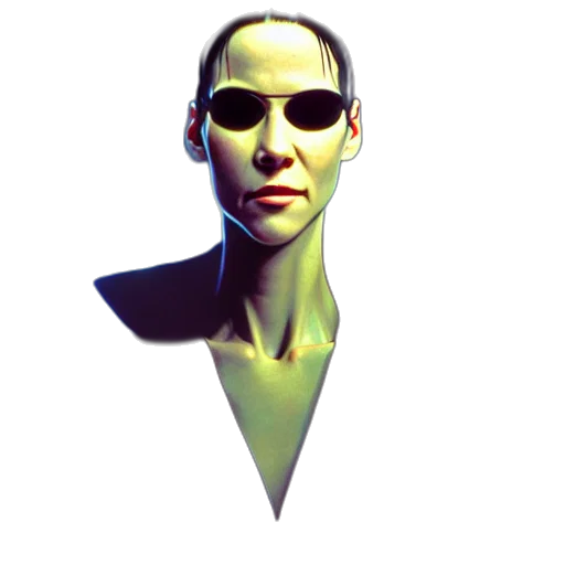 face, mask, robot, staff transparent PNG cut-out