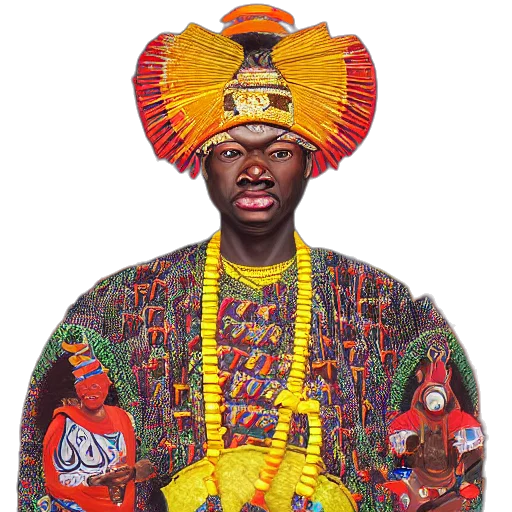 jacket, crown, face, mask transparent PNG cut-out