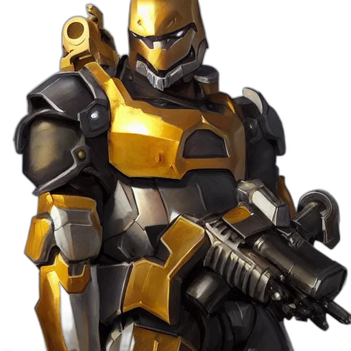 weapon, robot, concept art, 3d render transparent PNG cut-out