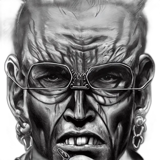 face, mask, photorealistic, comic book art transparent PNG cut-out
