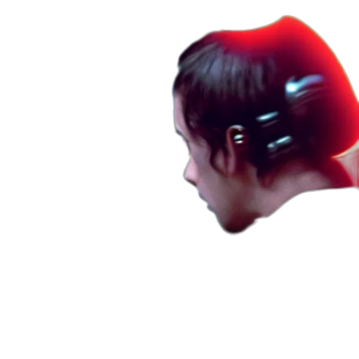 face, mask, hair, robot transparent PNG cut-out
