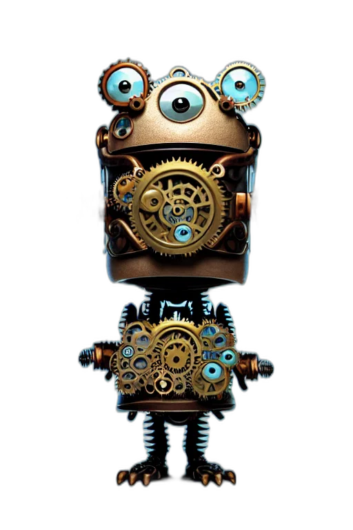 robot, staff, weapon, concept art transparent PNG cut-out