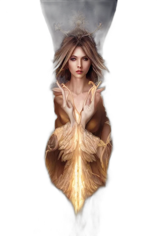 dress, hair, jewelry, jacket transparent PNG cut-out