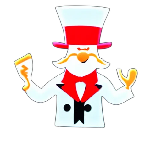 staff, hat, cartoon, concept art transparent PNG cut-out
