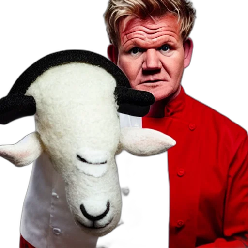 animal, portrait, chef, gordon transparent PNG cut-out