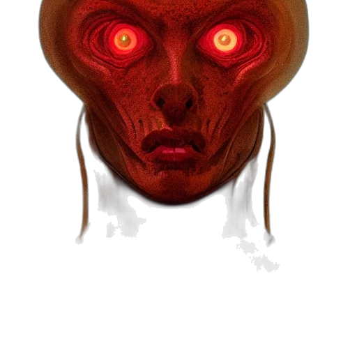 mask, face, creature, robot transparent PNG cut-out
