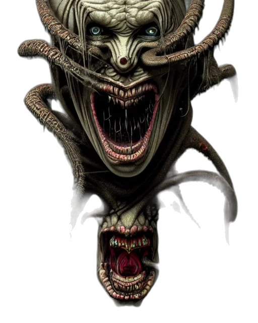 creature, mask, face, dragon transparent PNG cut-out