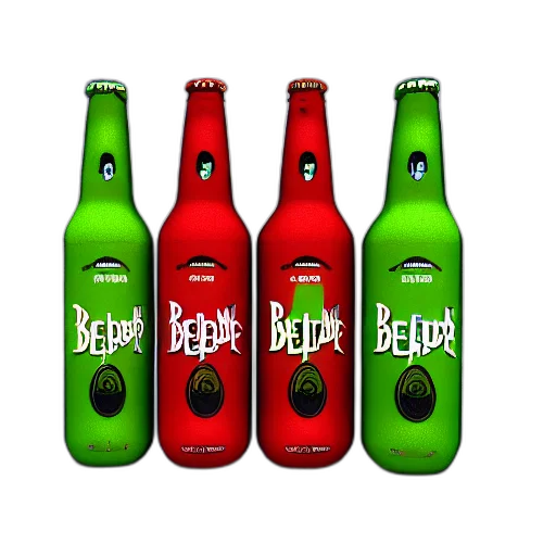 bottle, 3d render, photorealistic, concept art transparent PNG cut-out