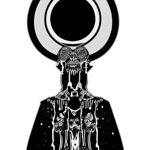 robot, mask, creature, crown transparent PNG cut-out
