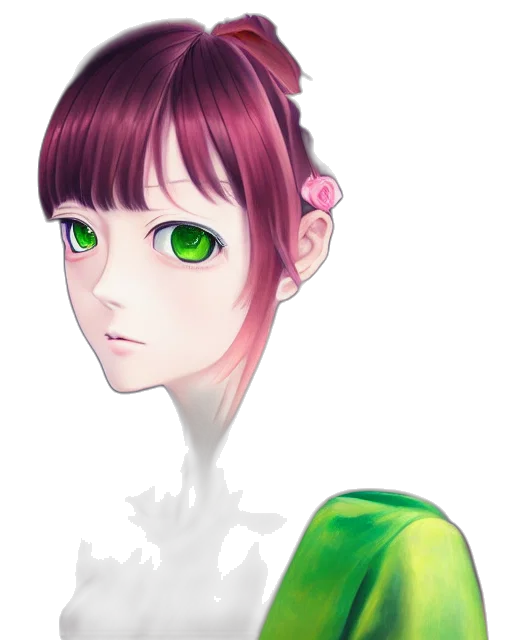 face, robot, staff, creature transparent PNG cut-out