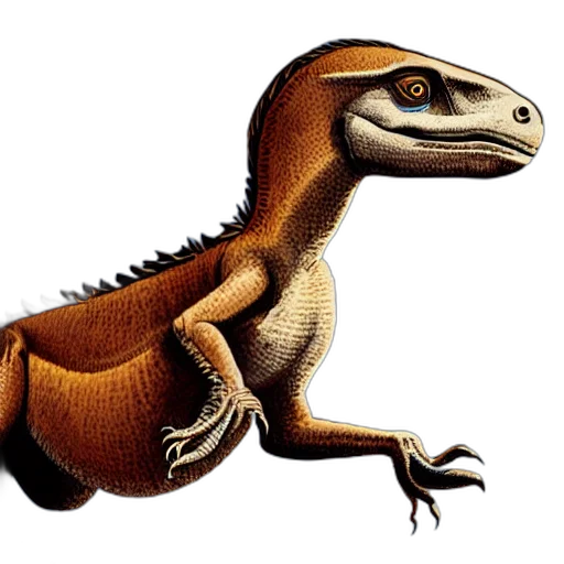 dragon, animal, creature, staff transparent PNG cut-out
