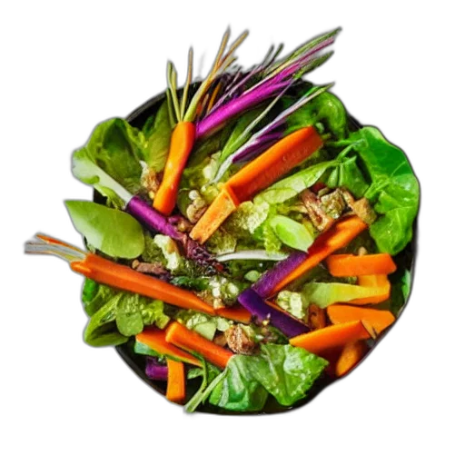 food, crown, neon, colorful transparent PNG cut-out