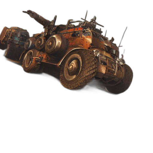 car, weapon, robot, concept art transparent PNG cut-out