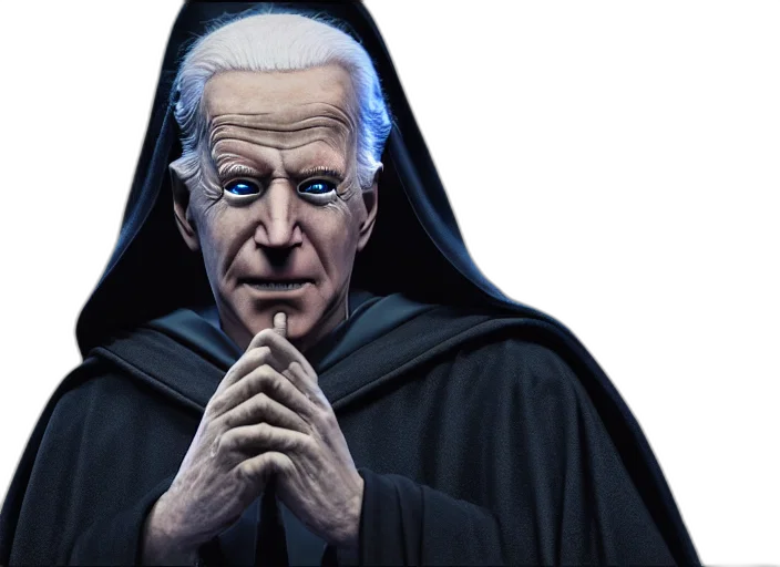face, staff, emperor, palpatine transparent PNG cut-out