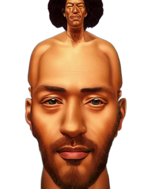 face, crown, mask, hair transparent PNG cut-out