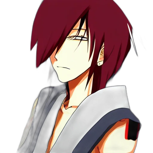 staff, anime, cartoon, pixel art transparent PNG cut-out