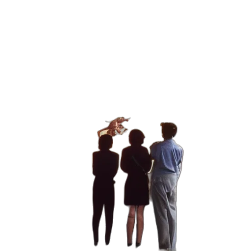 staff, umbrella, dress, jacket transparent PNG cut-out