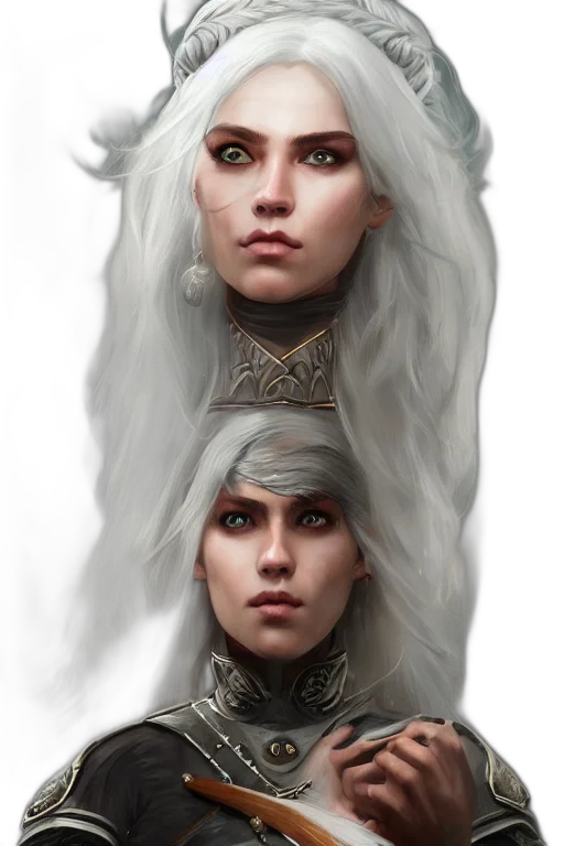 face, crown, dragon, hair transparent PNG cut-out