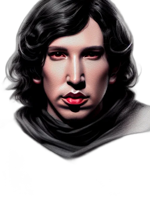 face, mask, photorealistic, comic book art transparent PNG cut-out