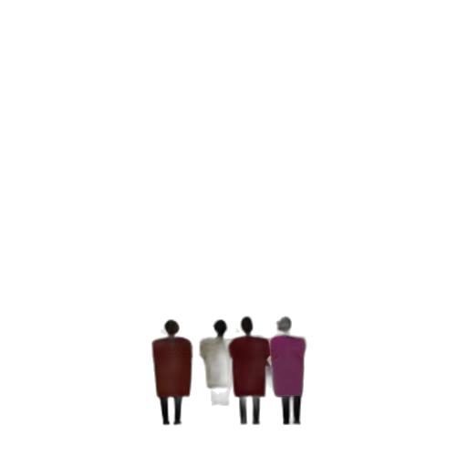 staff, jacket, robot, crown transparent PNG cut-out