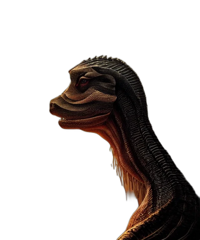 animal, creature, dragon, hair transparent PNG cut-out