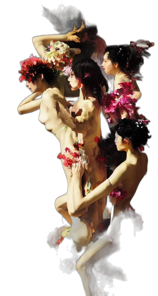 photorealistic, oil painting, concept art, fantasy art transparent PNG cut-out