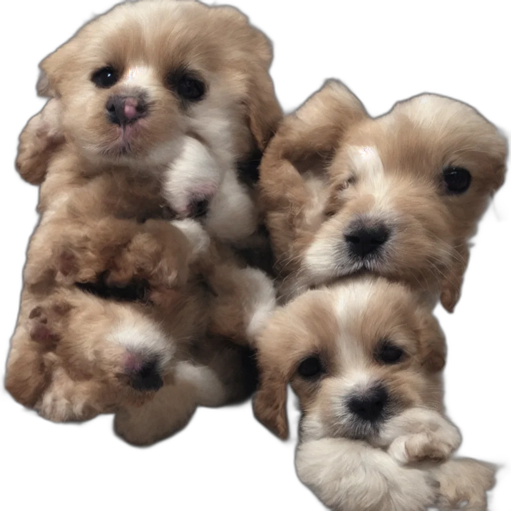 animal, staff, photorealistic, oil painting transparent PNG cut-out