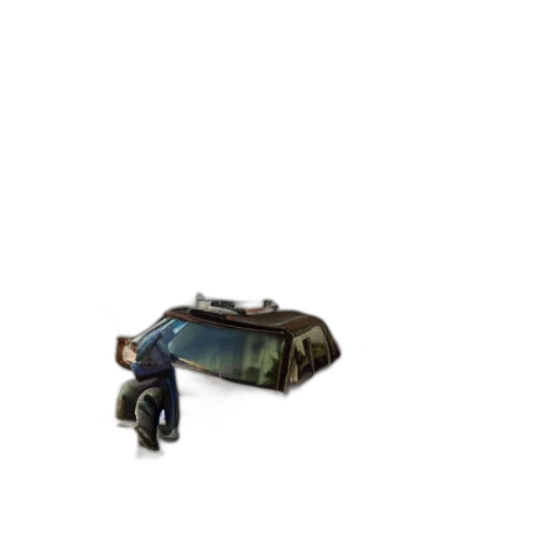 car, robot, weapon, staff transparent PNG cut-out