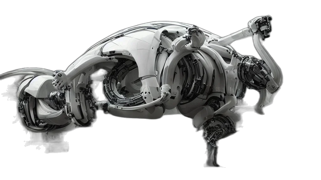 robot, weapon, jewelry, car transparent PNG cut-out