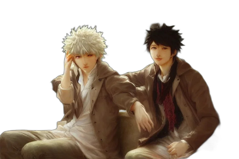 concept art, anime, oil painting, photorealistic transparent PNG cut-out