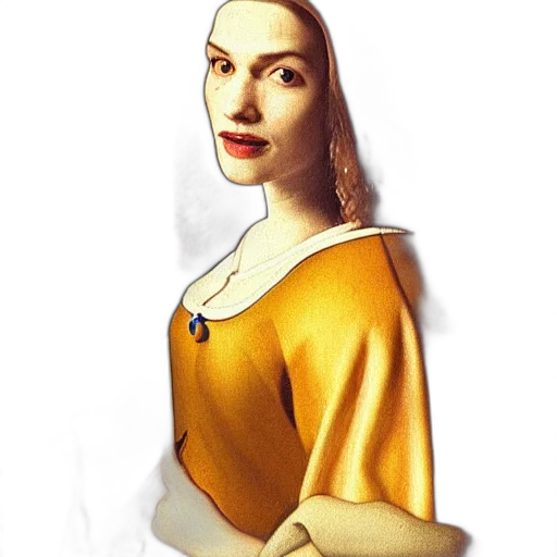 dress, jewelry, staff, crown transparent PNG cut-out