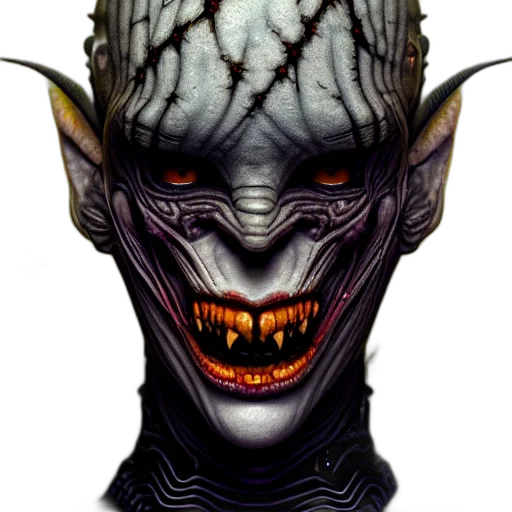 mask, face, creature, staff transparent PNG cut-out