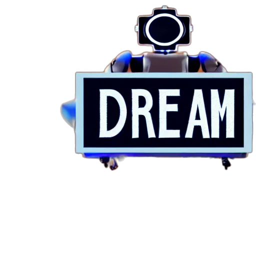 robot, 3d render, concept art, vaporwave transparent PNG cut-out