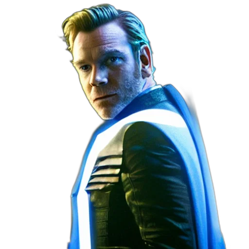 jacket, face, comic book art, concept art transparent PNG cut-out